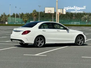  5 The most economical car from the German Mercedes C300 family, model 2016, AMG 63, with panorama,