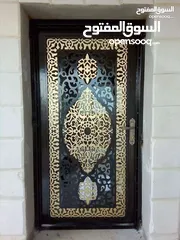  16 ابواب حديد  شبابيك المنيوم مراجيح اثاث مدرسي ابواب خشب