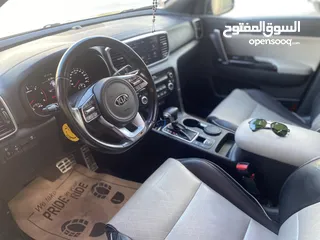  9 كيا سبورتاج Gt-Line ترخيص 2021 بسعر حرق دهان شركة بوضع الوكالة فل مسكر