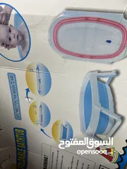  20 مستلزمات اطفال بحال الجديد بانيو استحمام ، كارسيت، كوت ، هزاز مع موسيقى