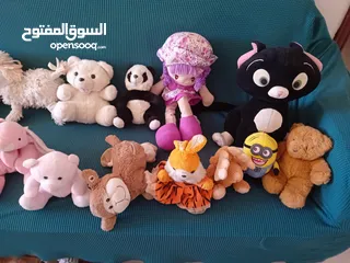  9 العاب اطفال بحاله جيده جدا البيع  مستعمل تقريبا 65 لعبه