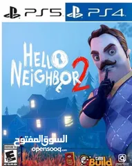  1 مطلوب لعبة Hello neighbor2 للبدل على لعبة سبايدر مان 2