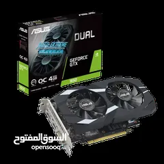  12 ASUS Dual GeForce GTX 1650 OC Edition 4GB GDDR6 EVO - Graphics Card