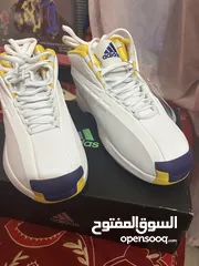  1 Adidas crazy 1 lakers home