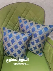  7 كوشنز كنب ووجه مخدات ومفارش للطاولات