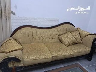  4 كنب غرفة ضيوف مستعمل