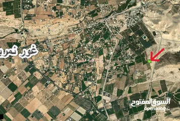  4 قطعة ارض للبيع من اراضي الشونة الجنوبية على الشارع واصل كل الخدمات منطقة سكنية جديدة بسعر مغري