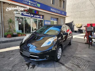  1 نيسان ليف  Nissan leaf 2014
