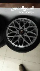  1 جنط ببي اف القصة لجديدة  مقاس 225/40/18