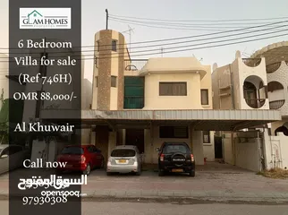  1 Spacious 6 BR villa for sale in Al Khuwair Ref: 746H
