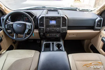  10 Ford F-150 Xlt 2018  البكب وارد و بحالة الوكالة و قطعت مسافة 87,000 كم فقط