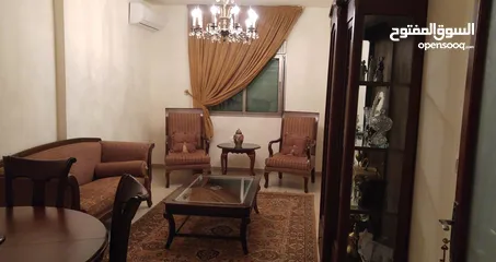  1 Fully furnished 3/2 bedroom apartment in a very quiet street  شقة مفروشة في شارع هاديء