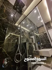  3 شقة ارضية 220م في ديرغبار حجار النوابلسة باطلالة بانوراما على عبدون بتشطيب فندقي