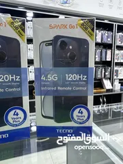  2 Tecno spark go1   ‎سعة التخزين الداخلية (128GB)