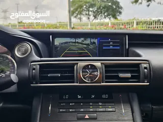  17 LEXUS IS300 GCC 2020 FULL OPTION WITH WARRANTY