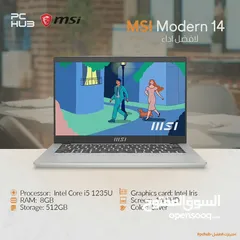  1 MSI modern 14 لابتوب