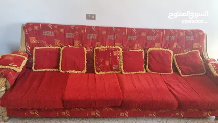  9 طقم كنب 9 مقاعد خشب صولد للبيع المستعجل