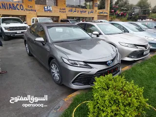  13 تويوتا كامري هايبرد موديل 2023 فل كامل اضافات باسعار تنافسية فقط من الجنوب لتأجير السيارات