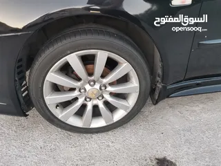  5 جنط لانسر ex gt 18 مع كوشوك تويو جديد