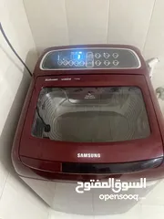  1 Samsung top load  automatic washing machine.