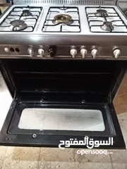  1 فرن غاز 90 سم للبيع صناعه مصريه بحاله جيده جدا كله شغال