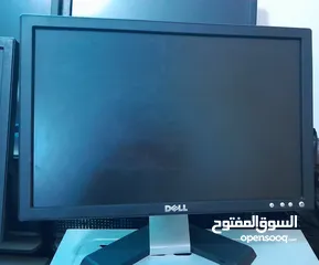  8 كمبيوتر نوع dell  4GB RAM Core i2المعالج 128 ssd  260GB مع شاشة وكيبورد وماوس