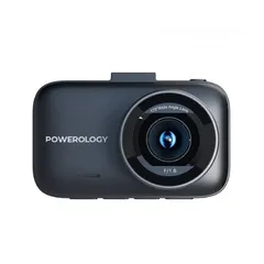  1 Powerology Dash Camera 4K Ultra With High Utility Built-in Sensors - Black  كاميرا Powerology Dash