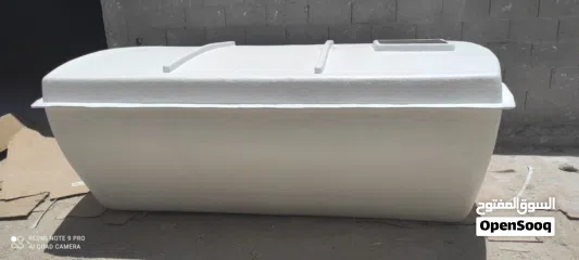  3 Fiberglass products,Polyethylene Water Tanks, Fiberglass glass lamination @ site.