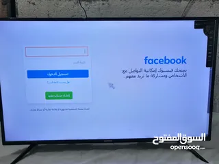  11 شاشه نوع جوسونك حجم 43 سمارت+ستلايت ذاتي،تحتوي على فيس وكوكل و يوتيوب و تويتر و اقتران بالمبايل