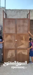  4 خزانة المنيوم مونة مطبخ او مستودع