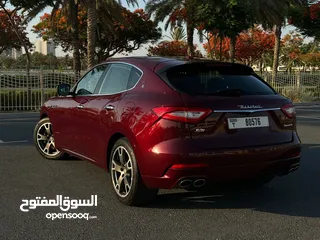  6 Maserati  Levante  S-GranLusso  3.0L  6cylinders  105,000 KMS  GCC  2018  **FIXED PRICE**