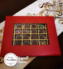  27 بكجات شوكولاه مصنوعة من أجود انواع الشوكولاته البلجيكيه لجميع المناسبات هدايا عيد الحب اعياد تخرج