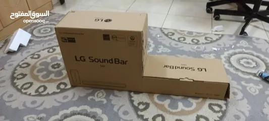  2 LG sound bar ال جي ساوند بار 300 w