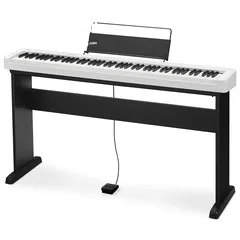  4 جديد بالكرتونه مع ستاند وبدل Casio CDP-S110 · Stage Piano new