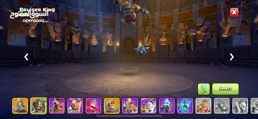  5 قرية كلاش اوف كلانس تاون 11   ملاحظة:تمت ترقية قاعة المدينة الى 12 للتو