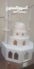  4 مسجد شغل يدوي تحفه فنيه رائعه