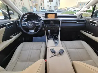  10 Lexus RX350 V6 GCC 2016 price 92,000Aed