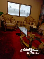  1 طقم كنب مستورد من دمياااط