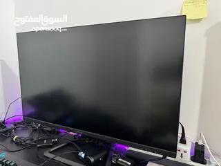  1 للبيع شاشه جيم اون 165hz مقاس 32