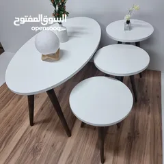  18 طاولات وسط نظام تركي  4 قطع     العرض لفتره محدوده سارع بالطلب