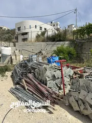 22 اكرو و سلالم مستعمل بحالة الجديد للبيع تصلح لكافة الارتفاعات بتصميم متكامل و مستورد من الصين
