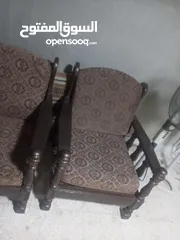  4 طقم مورس 7 مقاعد مع 14 حبه اسفنج