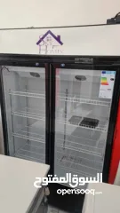  1 ثلاجه عرض باب عدد 2 توفير كهرباء بحالة ممتازة شبه جديده