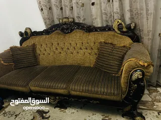  5 طقم كنب خشب زان