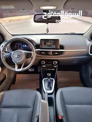  7 كيا بيكانتو 2020 GT LINE فل اضافات بصمة