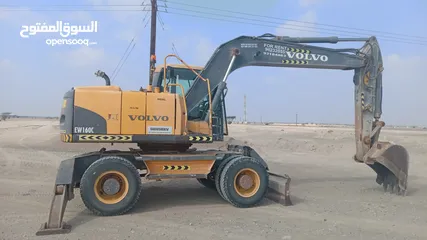  2 Wheel Excavator For Rent