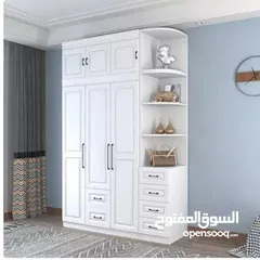  5 خزائن ملابس خشب لامنيت 18م الون متعددة تفصيل حسب الطلب