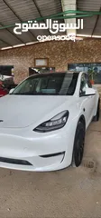  9 TESLA MODEL Y 2022 LONG RANGE   DUAL MOTOR  فحص اوتوسكور B+ بحاله الوكالة