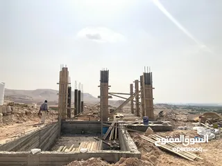  2 فرصة استثمارية نادرة  شاليه قيد الإنشاء بأرض واسعة مطل على جبال فلسطين وسد الكرامة