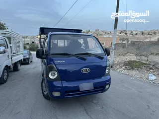  1 كيا بينجو موديل 2007 دبل كبين